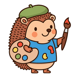 Фердин-художник приветствует